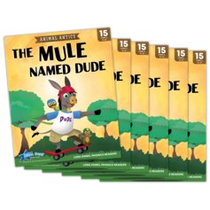 Animal Antics: The Mule Named Dude - Long u Vowel Reader - 6 Pack