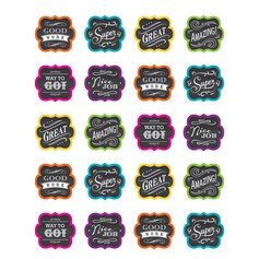 Chalkboard Brights Stickers