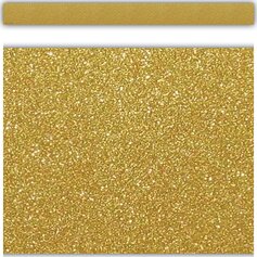 Gold Shimmer Straight Border Trim