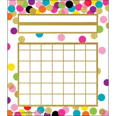 Confetti Incentive Charts