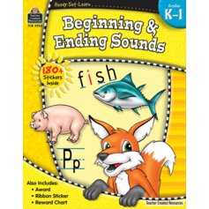 Ready-Set-Learn: Beginning & Ending Sounds Grade K-1