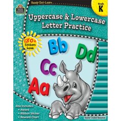 Ready-Set-Learn: Uppercase and Lowercase Letter Practice Gr. K