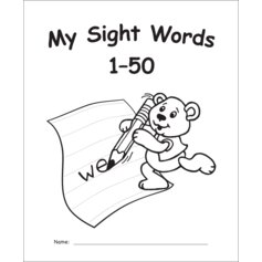 My Own Sight Words 1–50