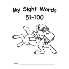 My Own Books: My Sight Words 51-100