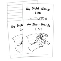 My Own Sight Words 1–50, 10-pack