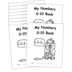 My Own Numbers 0–10 Book, 10-pack