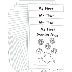 My Own First Phonics Book, 25-pack