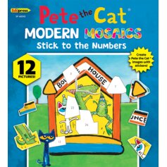 Pete the Cat Modern Mosaics Stick to the Numbers