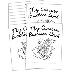 My Own Cursive Practice Book, 10-Pack