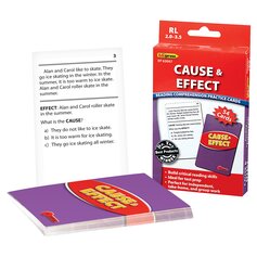 Cause & Effect Practice Cards Red Level