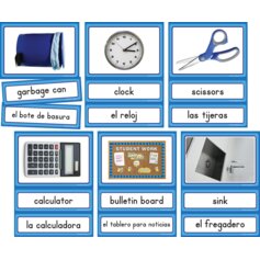 Spanish/English Classroom Labels Accents