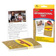 Informational Text Practice Cards Yellow Level