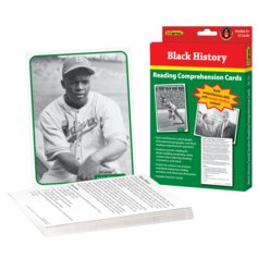 Reading Comprehension Social Studies Cards: Black History