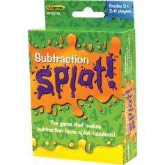 Math Splat Game: Subtraction