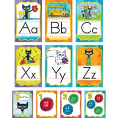 Pete the Cat Alphabet Bulletin Board