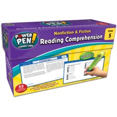 Power Pen Learning Cards: Reading Comprehension Grade 5