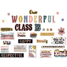Wonderfully Wild Our Wonderful Class Mini Bulletin Board