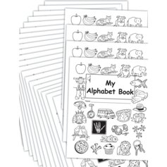 My Own Alphabet Book 25-Pack