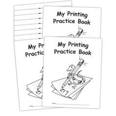 My Own Printing Practice Book 10-Pack