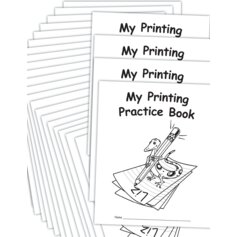 My Own Printing Practice Book 25-Pack