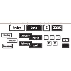 Black and White Flip Calendar