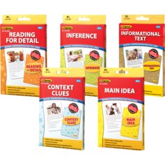 Reading Comprehension Cards 5-Pack Grades 1-2