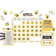 Buzzing Bees Calendar Bulletin Board