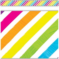 Brights 4Ever Stripes Straight Border Trim