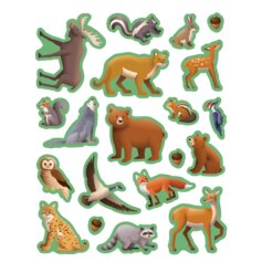 Woodland Animals Stickers