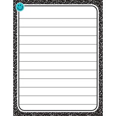 Cool for School Composition Lined Chart