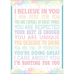 I Believe in You Positive Poster