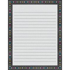 Chalkboard Brights Lined Chart