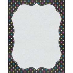 Chalkboard Brights Blank Chart