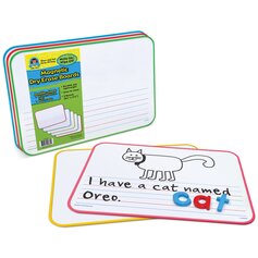 Double-Sided Show and Tell Early Writing Magnetic Dry-Erase Boards