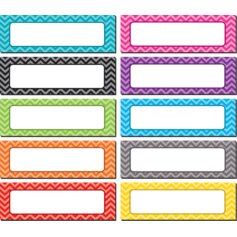 Chevron Labels Magnetic Accents