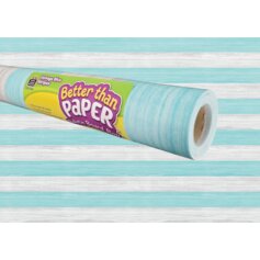 Vintage Blue Stripes Better Than Paper Bulletin Board Roll