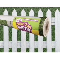 Fun Size White Picket Fence Better Than Paper Bulletin Board Roll