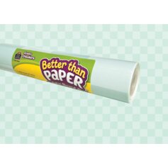 Green Checkers Better Than Paper Bulletin Board Roll