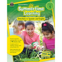 Summertime Learning Grade 1 - Spanish Directions