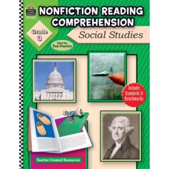 Nonfiction Reading Comprehension: Social Studies, Grade 3