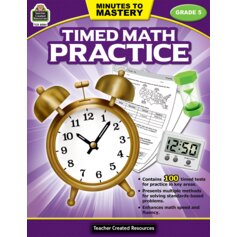 Minutes to Mastery - Timed Math Practice Grade 5