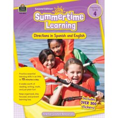 Summertime Learning Grade 4 - Spanish Directions