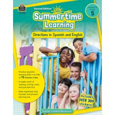 Summertime Learning Grade 5 - Spanish Directions