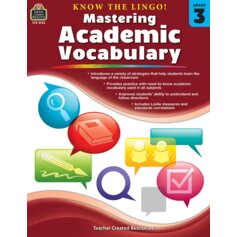 Know the Lingo! Mastering Academic Vocabulary Grade 3