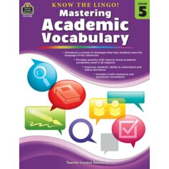 Know the Lingo! Mastering Academic Vocabulary Grade 5