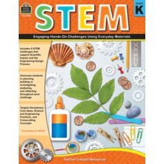 STEM: Engaging Hands-On Challenges Using Everyday Materials Grade K