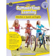 Summertime Learning Grade 8 - Spanish Directions