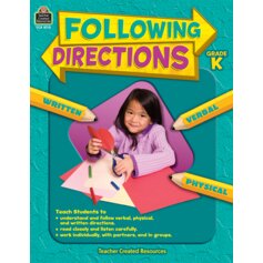 Following Directions Grade K