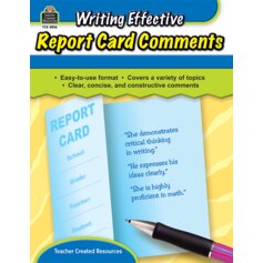 Writing Effective Report Card Comments