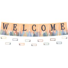 Moving Mountains Welcome Bulletin Board